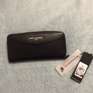 Karl LAGERFELD Original with tags black wallet
